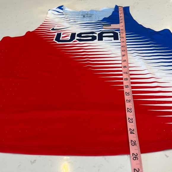 Nike AeroSwift USA Red White Blue Running Tank Top XL NWT - Picture 12 of 12